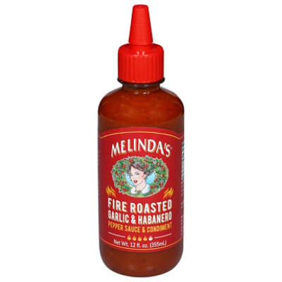 Melinda's Fire Roast Habanero Garlic Sauce - 12 Oz