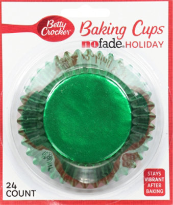 Bc Mtllic Green Cupcake Liners - 24 CT - Image 2