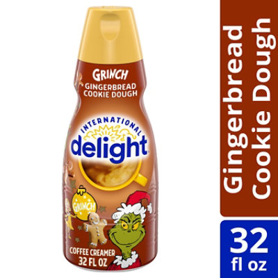 International Delight Grinch Gingerbread Cookie Dough Coffee Creamer - 32 Fl. Oz. - Image 1