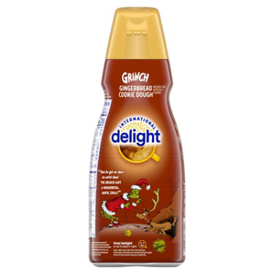 International Delight Grinch Gingerbread Cookie Dough Coffee Creamer - 32 Fl. Oz. - Image 2