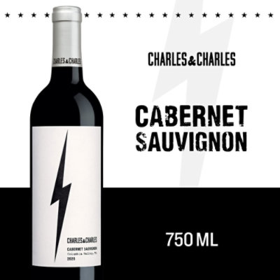 Charles & Charles Bolt Cabernet Sauvignon Red Wine Bottle - 750 Ml - Image 1