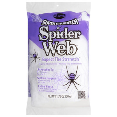 Fun World Super Stretch Spider Web 1.76 Ounce - Each - Image 3