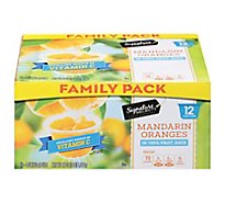 Signature SELECT Fruit Cup Mandarin Orange Family Pack - 12-4 Oz