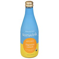 Sunwink Sparkling Digestion Lemon - 12 Fz - Image 1