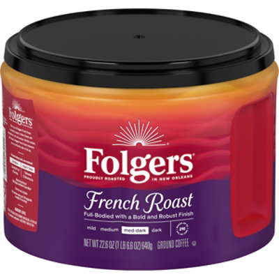 Folgers French Roast - 22.6 OZ - Image 1