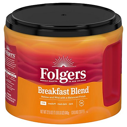 Folgers Breakfast Blend Coffee - 22.6 OZ - Image 2