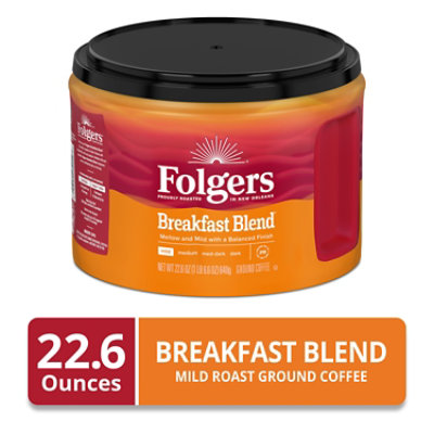 Folgers Breakfast Blend Coffee - 22.6 OZ - Image 2