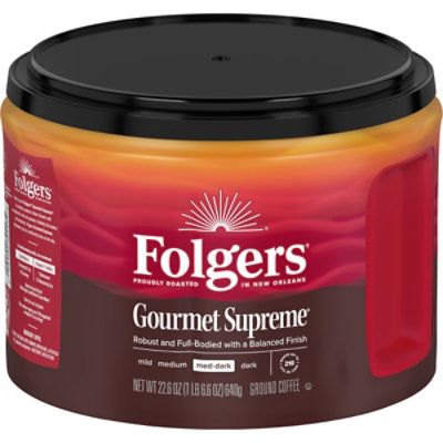 Folgers Gourmet Supreme - 22.6 OZ - Image 1