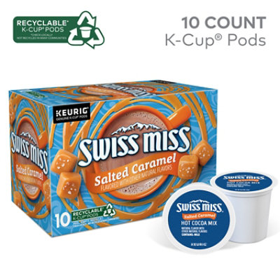 Swiss Miss Salted Caramel Hot Cocoa Keurig Single Serve K Cup Pods - 10 Count - Image 3