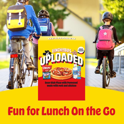 Lunchables Uploaded Deep Dish Pizza with Pepperoni Snack Kit - 15.12 Oz - Image 2