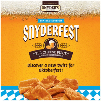 Snyder's of Hanover Cheddar Cheese Pretzel Pieces - 10 Oz - Image 3