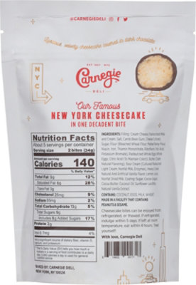 Carnegie Deli Cheesecake Chocolate Covered Bites - 6 Oz - Image 6