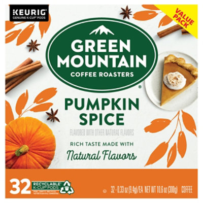 Green Mountain Coffee Roasters Seasonal Selections Pumpkin Spice - 32 Count - Image 3