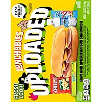 Lunchables Uploaded Ham and American Sub Sandwich Box - 15.36 Oz - Image 6