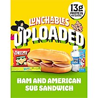 Lunchables Uploaded Ham and American Sub Sandwich Box - 15.36 Oz - Image 1