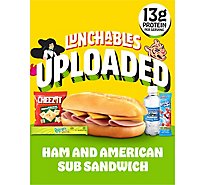 Lunchables Uploaded Ham and American Sub Sandwich Box - 15.36 Oz