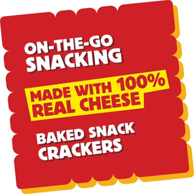 Cheez-It Baked Snack Crackers White Cheddar Cheese Crackers 12 Count - 12.24 Oz - Image 2