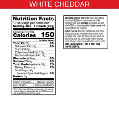 Cheez It Caddies White Crackers - 12 OZ - Image 7