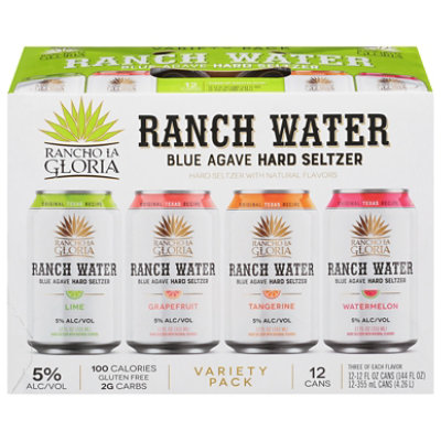 Rancho La Gloria Ranch Water 4 Flavors - 12-12 FZ - Image 2