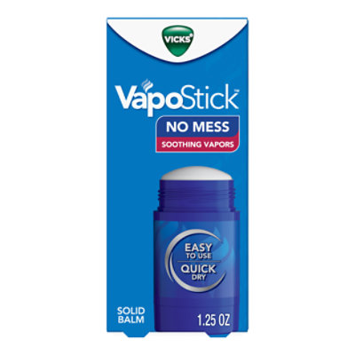 Vicks VapoStick Soothing Non Medicated Vapors Solid Balm - 1.25 Oz - Image 5