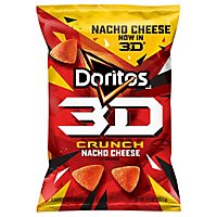 Doritos 3d Crunch Nacho Cheese Corn Snacks - 7.25 Oz - Image 3