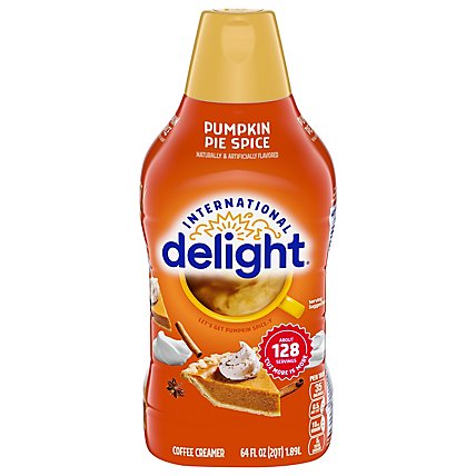 International Delight Pumpkin Pie Spice Coffee Creamer  - 64 Fl. Oz. - Image 3