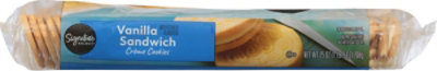 Signature SELECT Sandwich Vanilla Crème Cookies - 25 Oz - Image 5