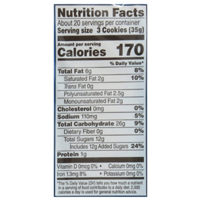Signature SELECT Sandwich Vanilla Crème Cookies - 25 Oz - Image 3