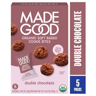 MadeGood Cookies Mini Double Chocolate - 5 PK - Image 3