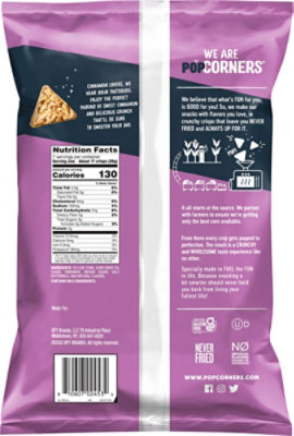 Popcorners Cinnamon Sugar Popped Corn Snack - 7 Oz - Image 6