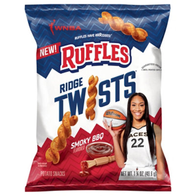 Ruffles Ridge Twists Smoky Bbq Potato Chips - 1.75 Oz - Image 3