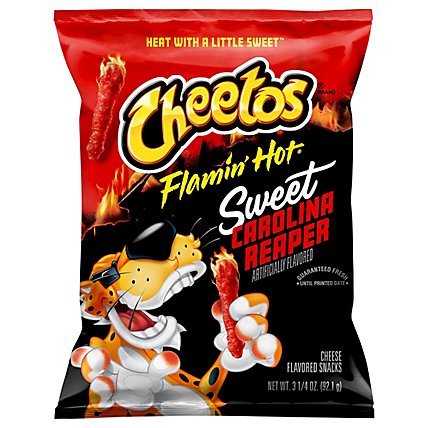 Cheetos Flamin Hot Sweet Carolina Reaper Bolitas - 3.25 Oz - Image 1