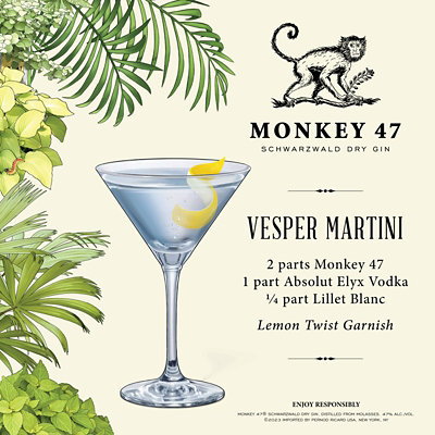 Monkey 47 Gin - 750 ML - Image 3