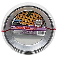 H Foil Heavy Duty Pie Pans W Lids - 2 CT - Image 1
