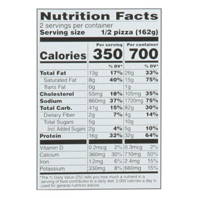 Open Nature Chicken Sausage And Pepper Cauliflower Crust Pizza - 11.5 Oz - Image 3