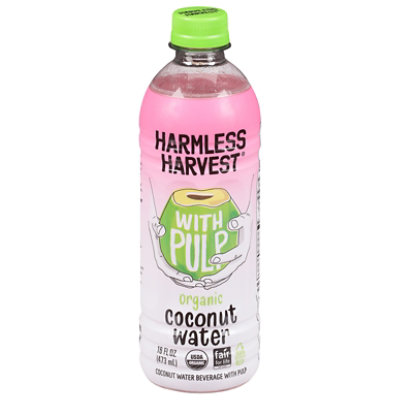 Harmless Harvest Coconut Water W/pulp - 16 Fz - Image 3