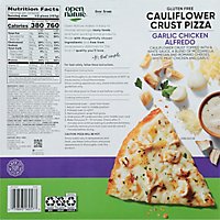 Open Nature Garlic Chicken Alfredo Califlower Crust Pizza - 11.1 Oz - Image 6