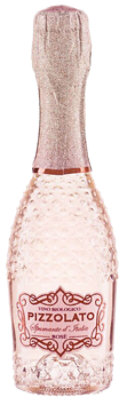 Pizzolato Sparkling Rose Muse Wine - 187 ML - Image 1