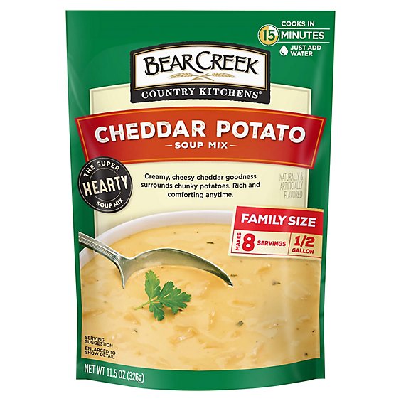 Bear Creek Country Kitchens Cheddar Potato Soup - 11.5 OZ