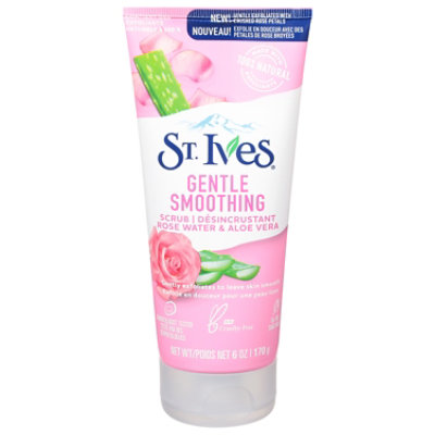 St Ives Rose And Aloe Gentle Smoothing Face Scrub - 6 Oz - Image 3