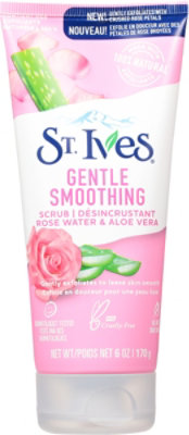 St Ives Rose And Aloe Gentle Smoothing Face Scrub - 6 Oz - Image 2