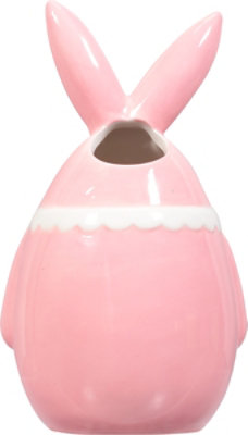 Debi Lilly Ceramic Spring Mini Bunny Vase White - EA - Image 4