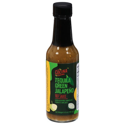 The Sonoma Kitchen Tequila Green Jalapeno Hot Sauce - 5.5 Oz - Image 3