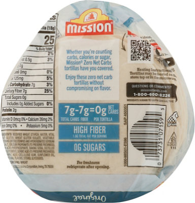 Mission Zero Net Carbs Original - 14 CT - Image 6