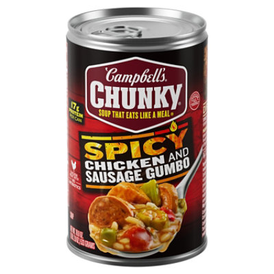 Campbell's Chunky Spicy Chicken and Sausage Gumbo - 18.8 Oz - Image 1