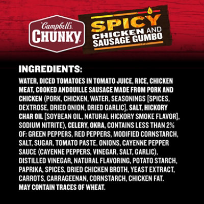 Campbell's Chunky Spicy Chicken and Sausage Gumbo - 18.8 Oz - Image 5