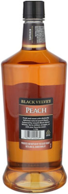 Black Velvet Peach Whiskey - 1.75 LT - Image 2