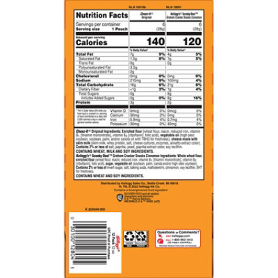 Kelloggs Sweet and Salty Variety Pack Lunch Snacks - 12 - 12 Oz - Image 8