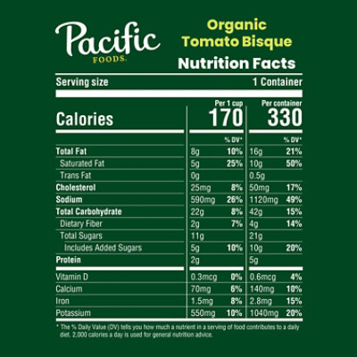Pacific Foods Tomato Bisque Soup - 16.3 Oz - Image 4