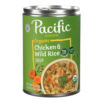 Pacific Foods Organic Chicken and Wild Rice Soup - 16.3 Oz - Image 1